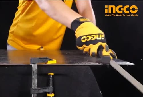 Prensa Sargento En F Industrial De 80 X 300mm. Ingco