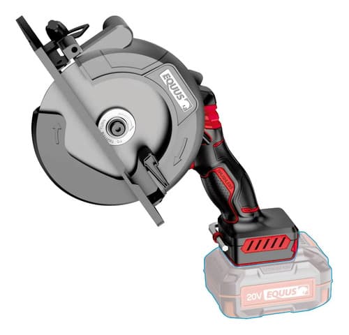 Sierra Circular Inalámbrica Equus 5 6000 Rpm Negro