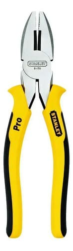 Pinza Universal Stanley 84-056 8  Color Amarillo