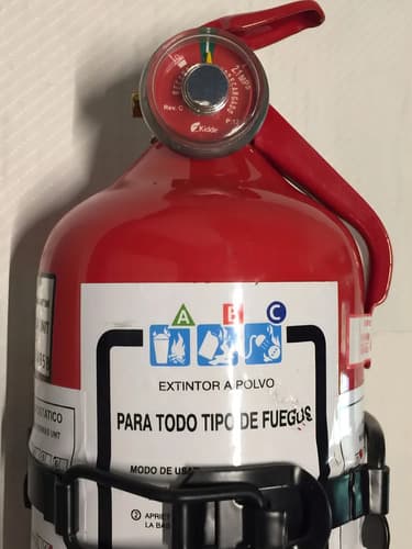 Extinguidor Bomberito Reglamentario C/ Soporte 1 Kg. Auto