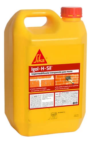 Sika Impermeabilizante Ladrillos Incoloro Igol-h-sil 5lt Brillante