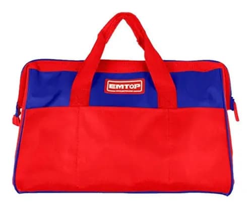 Amoladora Angular Inalámbrica Emtop Color Azul 2 Baterías