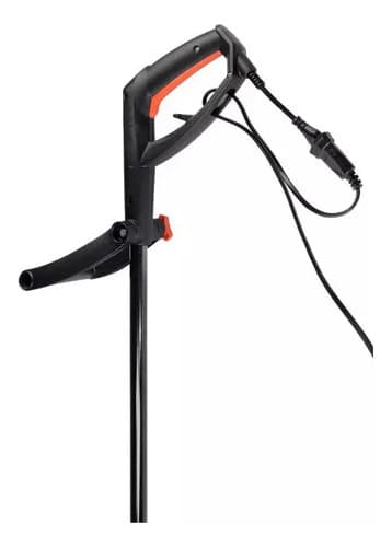 Bordeadora Eléctrica Tramontina 1000w + Escoba Rastrillo Color Naranja