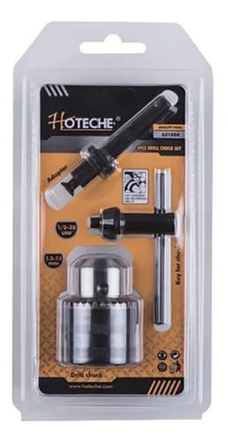Mandril Para Taladro Hoteche 631004 Con Llave