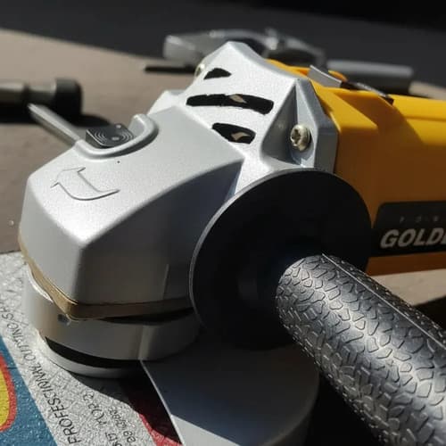 Amoladora 500w 10000rpm Goldex Color Amarillo/negro Frecuencia 50 Hz