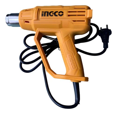 Pistola De Calor Aire Caliente 2000w Industrial Marca Ingco Amarillo