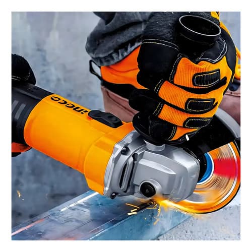 Lata X 25 Discos Corte Metal Esmeril Amoladora 115mm Ingco Color Naranja Claro