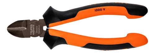 Pinza Corte Diagonal 6 Alta Palanca, Comfort Grip 17331 Naranja