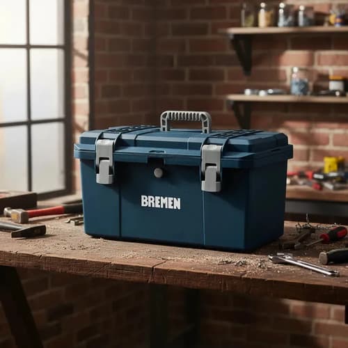Caja De Herramientas Profesional 20p Bremen 8332 Azul Marino Azul Marino