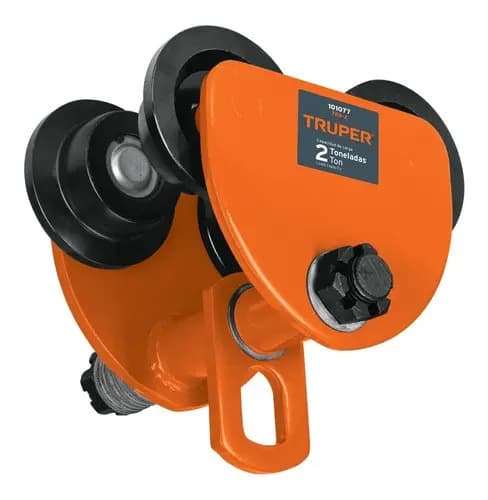 Carro Traslación Para Aparejos 2'' Empuje Truper - Fc Tro-2