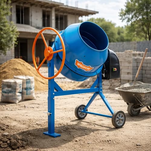 Hormigonera 210 Litros 1000w 1.4hp Wadfow Wcm2a210