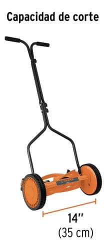 Podadora Manual 14´ + Tijeras 50cm + 3 Herramientas, Truper Color Naranja