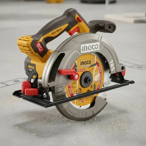 Sierra Circular A Bateria 42v Brushless 185mm C/ Bateria 2.5 Amarillo