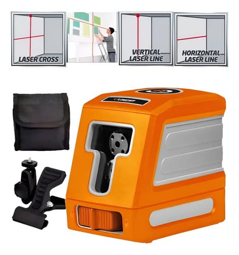 Nivel Laser Lusqtoff Nvl5-8 Cruz Autonivelante 15mt C/ Soporte