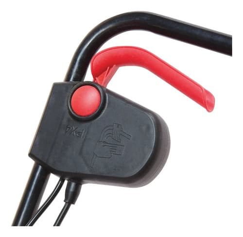 Cortadora De Césped Eléctrica Con Bolsa 1200w Equus Rojo Naranja