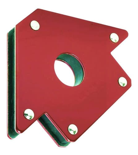 Set De 2 Escuadras Magnéticas Chicago Electric Welding Para Soldadura De 90° Con Soporte De 25 Kg