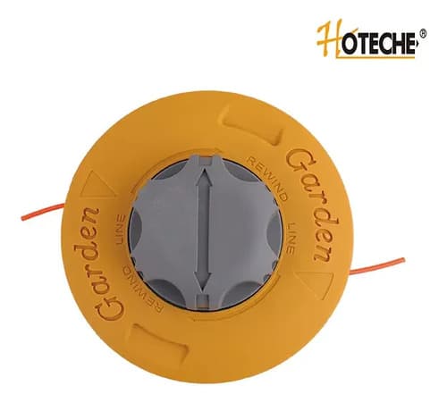Carretel De Tanza Cabezal Desmalezadora 2.5mm 4.5mt Hoteche Naranja Claro