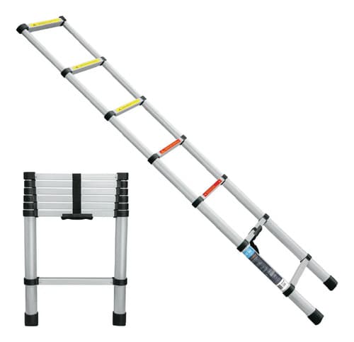 Escalera Telescópica 13 Peldaños Tipo Ii Truper 101904