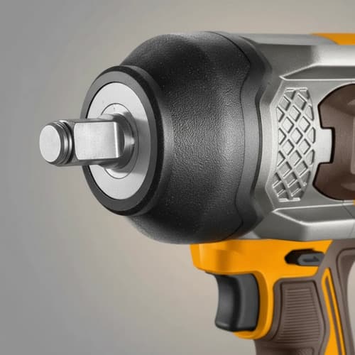 Llave Impacto 1000nm Ingco Con 2 Bat 5.0ah Y Carg 4.0ah Naranja Claro 20v