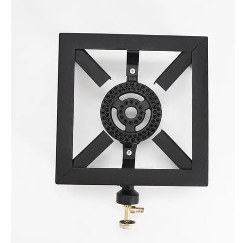 Anafe Simple A Gas - Quemador Hornalla Portatil Camping Negro