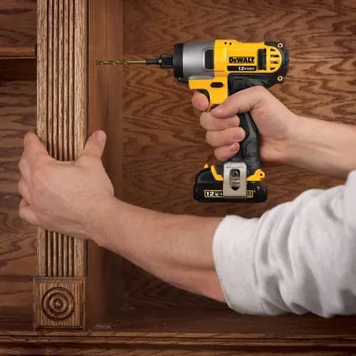 Llave Impacto 1/4puLG Dewalt Dcf81552 Inalámbrico Negro