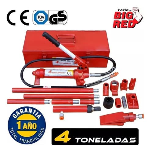 Gato Carrocero Big Red Torin 4 Toneladas, T70401