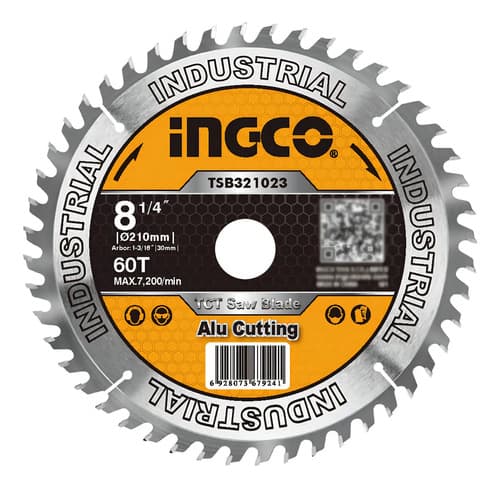 Ingco Disco Para Ingleteadora Aluminio 8-1/4 Tsb321023