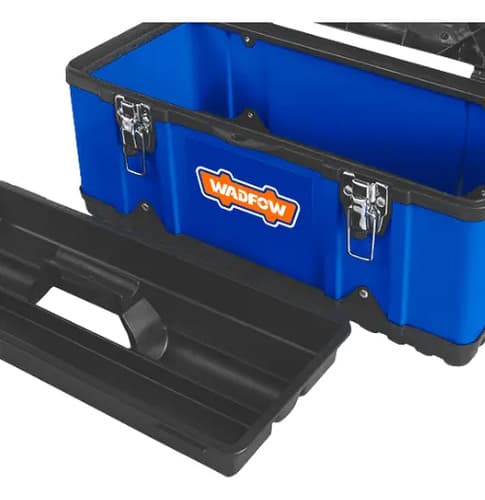 Caja Herramientas 15.5 Metal Y Plastico Wadfow Wtb6a16 Azul