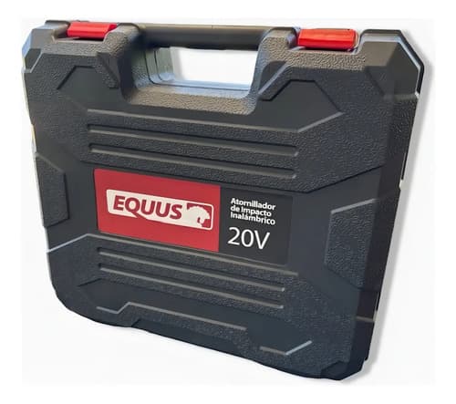Atornillador De Impacto Inalambrico + Batería + Cargador Color Rojo Frecuencia 50hz/60hz