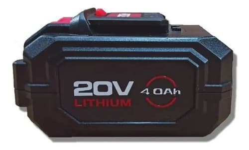 Amoladora Inalambrica Equus 7601 Brushless 20v 1 Batería 4.0 Rojo