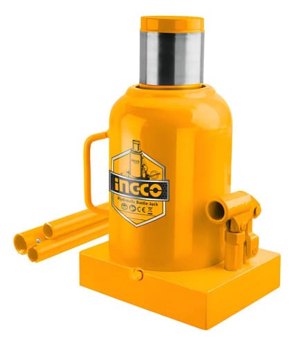 Gato Hidráulico Botella Ingco Hbj5002 50 Tons 47cm