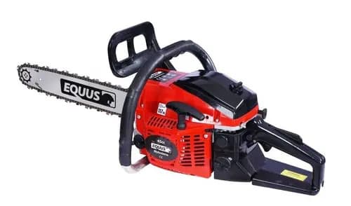 Motosierra 45cc Espada 18 . Arranque Fácil - Equus Color Roja Y Negra