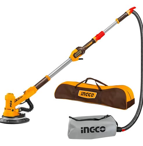Lijadora De Carton Yeso Industrial 1050w Ingco Dws105016 Amarillo 50 60