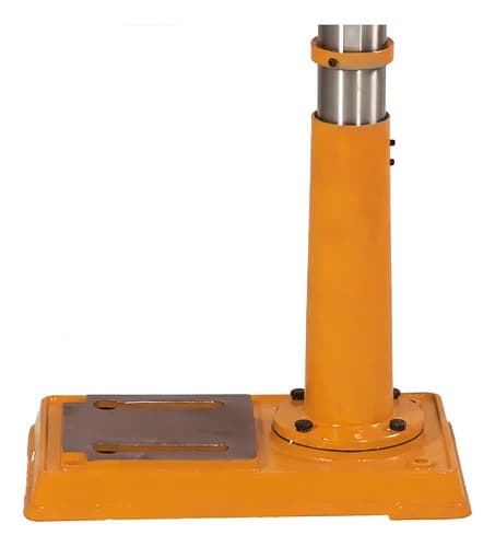 Taladro De Pie Perforador 20mm 16 Velocidades Lusqtoff Color Naranja Frecuencia 50 Mhz