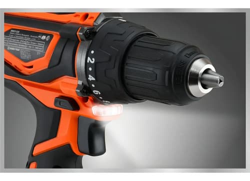 Taladro Atornillador Inalambrico 18v Dowen Pagio Bateria One Color Naranja Frecuencia 50 Hz