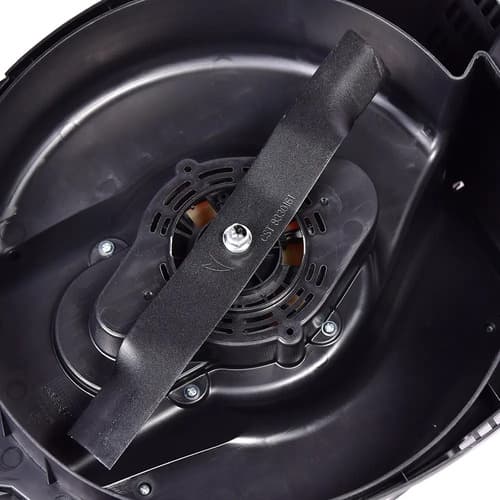 Cortadora De Pasto Eléctrica Lüsqtoff Lco-1032b Con Bolsa Recolectora De 1 Kw Y Color Naranja/negro