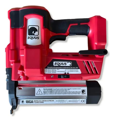 Clavadora Grapadora Inalámbrica 20v Equus