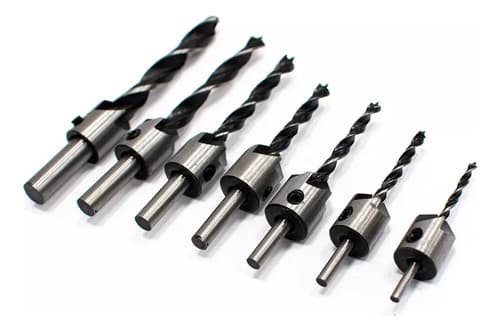 Mecha 7 Piezas Avellanadora Cilindrica Para Madera Lh-3005