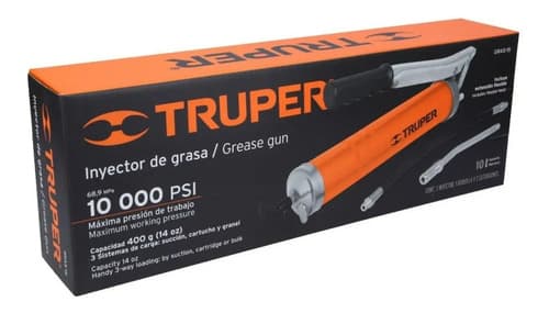 Inyector De Grasa Con 2 Extensiones Truper Gras-15 14861