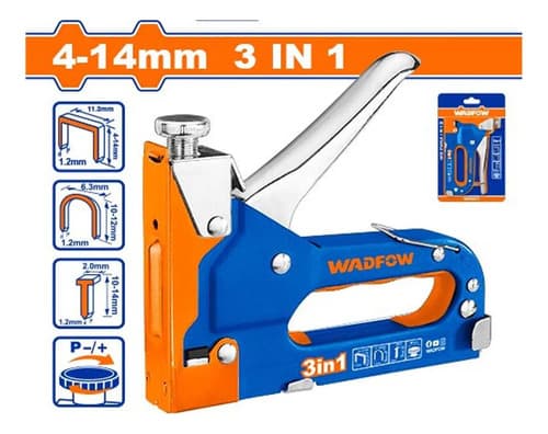 Engrapadora Manual Clavadora Tapizar 3 En 1 Grapadora Madera
