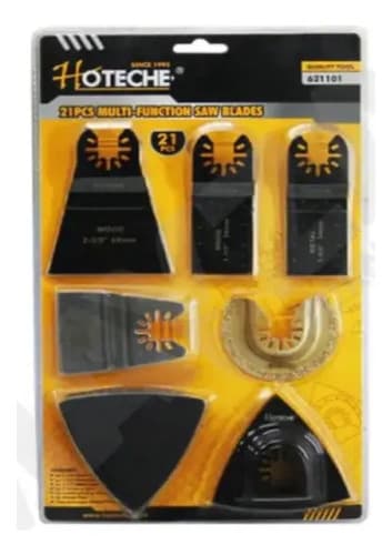 Hojas De Sierra Multifunción Con 21 Pcs Marca Hoteche