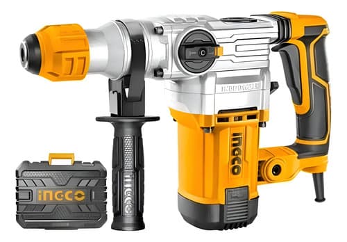 Rotomartillo 1500w Ingco 850rpm 4400bpm Color Amarillo Amarillo 50 Hz