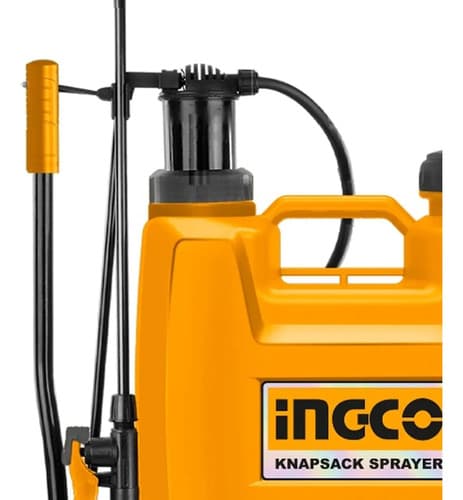 Pulverizador Fumigador Ingco Hspp41602 Mochila 16 Litros Color Amarillo