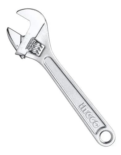 Llave Francesa Ingco Hadw131122 Ajustable 300mm Plateado