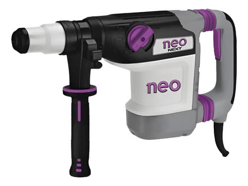 Rotomartillo Industrial 45mm En Valija Neo Next- Rm1245/220k - Gris - 50 Hz/60 Hz