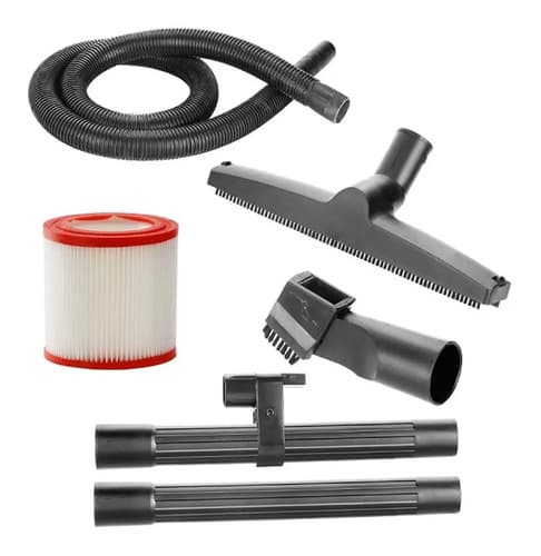 Aspiradora 12lt 800w Seco Humedo Ingco Vc14122 Plateado
