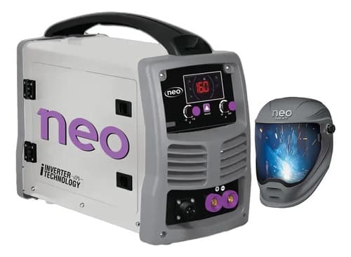 Combo Neo Soldadora Inverter  Mig-mma-tig 200a  Mascara Neo Gris