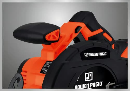 Sierra Circular Eléctrica Inalámbrica Dowen Pagio 9993176 165mm Naranja 50hz 50 Hz