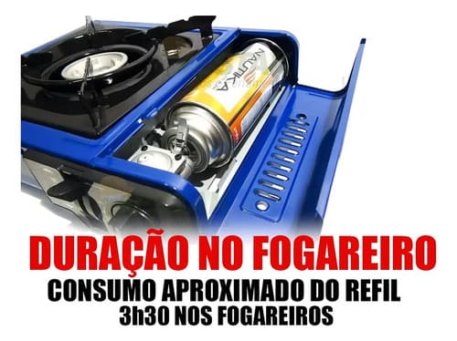Pack De 15 Latas De Gas Recarga Campgas Ntk De 227g Para Estufa Naranja Claro