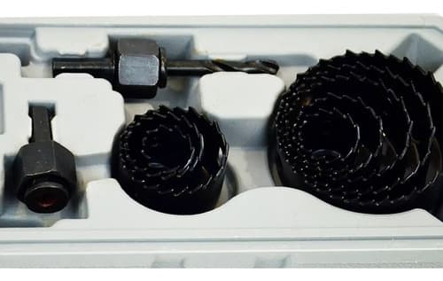 Set Mecha Sierras Copa Para Madera 19-64 Mm Kit 11 Piezas